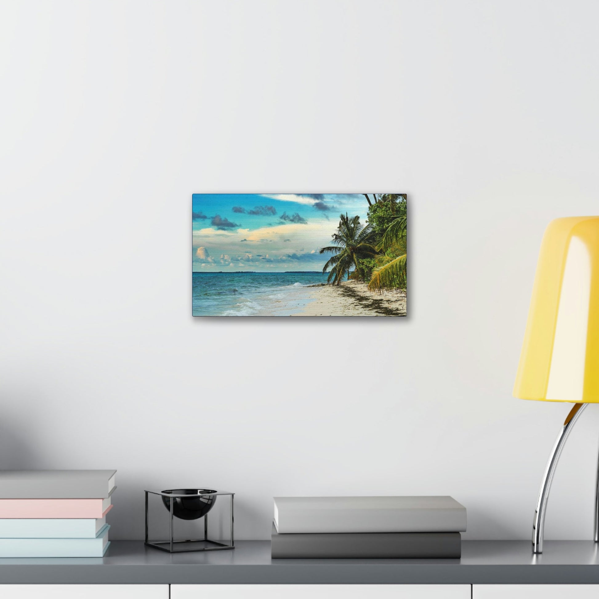 Best Beaches & Islands - Canvas Stretched, 0.75" in 6 sizes - Famous Punta Cana beach & Hotels in the Caribbean, Dominican Republic - US Print - Green Forest Home