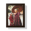 Buddhism - Framed Vertical Poster - Buddhist children novices - Thailand - Print in USA - Green Forest Home