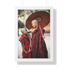 Buddhism - Framed Vertical Poster - Buddhist children novices - Thailand - Print in USA - Green Forest Home