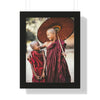 Buddhism - Framed Vertical Poster - Buddhist children novices - Thailand - Print in USA - Green Forest Home