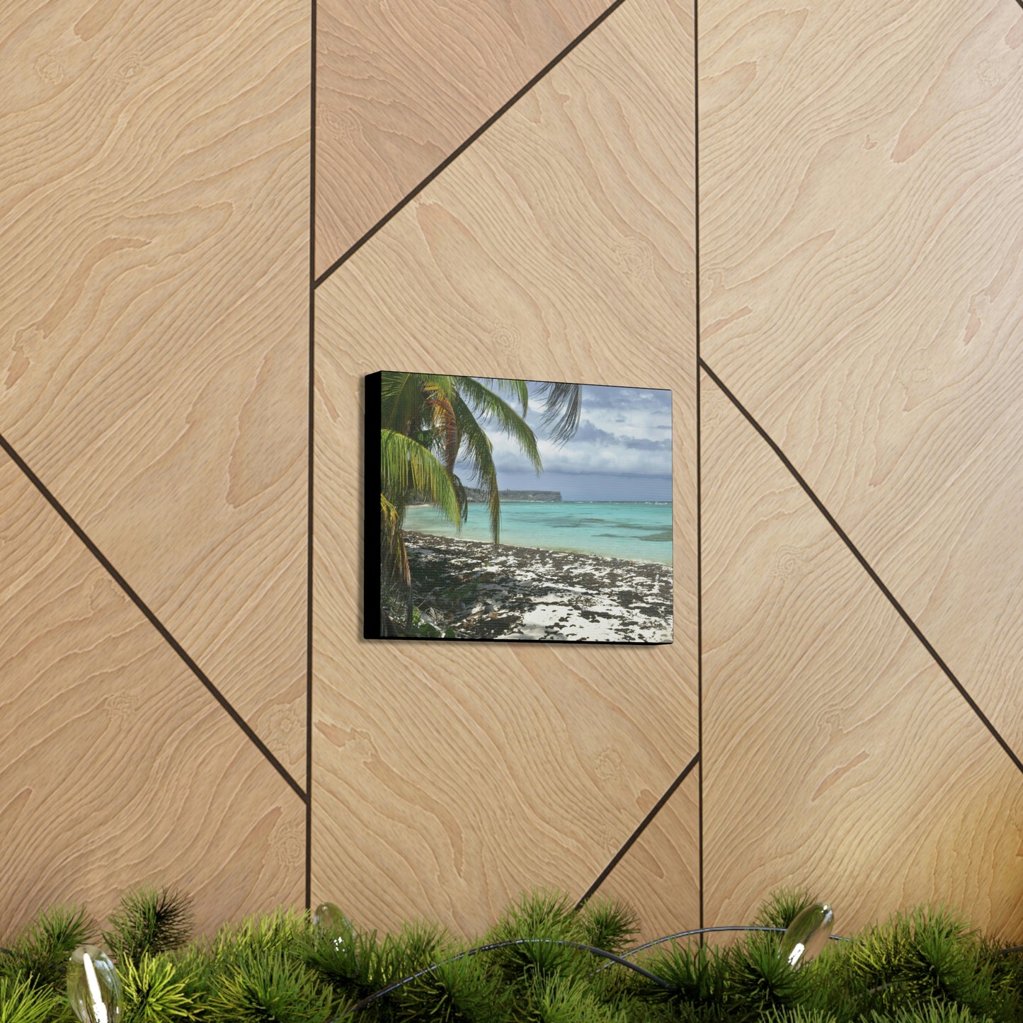 SMALL Canvas Gallery Wraps - Made in USA - Awesome and remote - Mona Island Pajaros beach PR