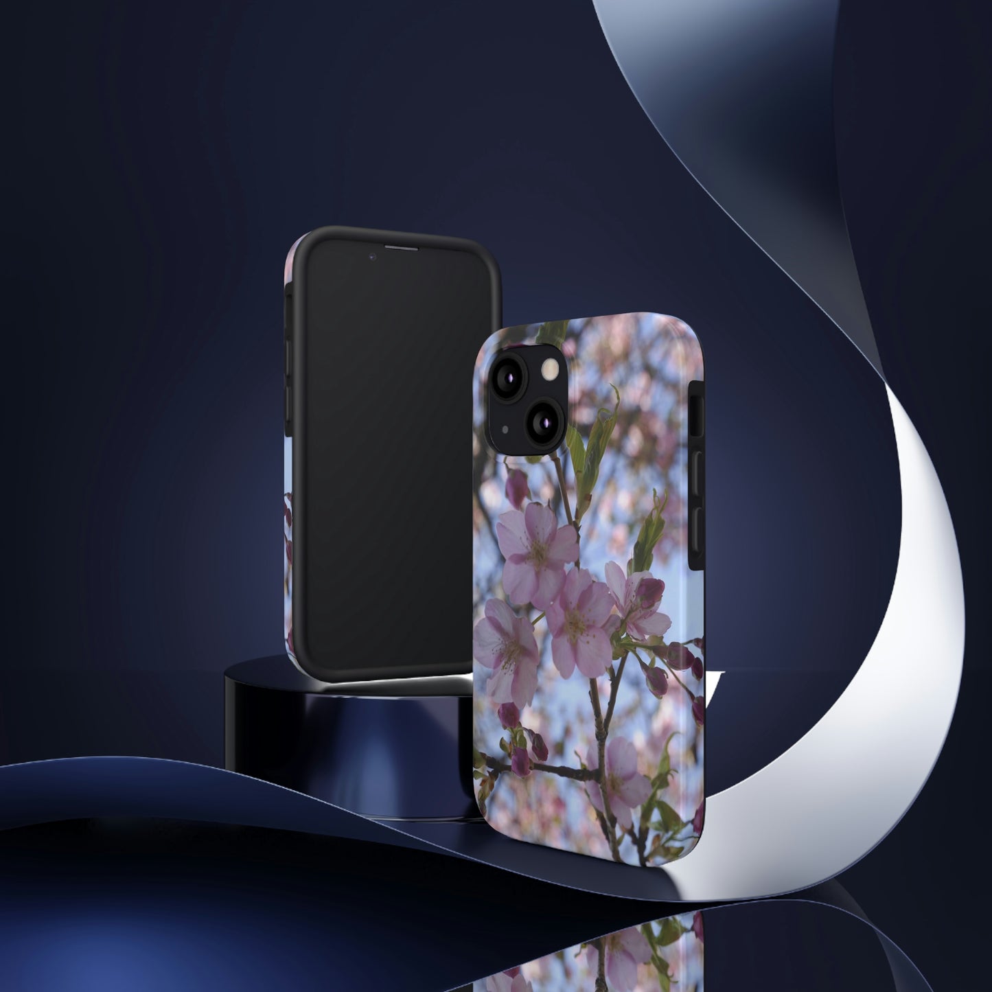 Tough Phone Cases, Case-Mate - Cherry blossom background in spring, Japan  - Made in USA