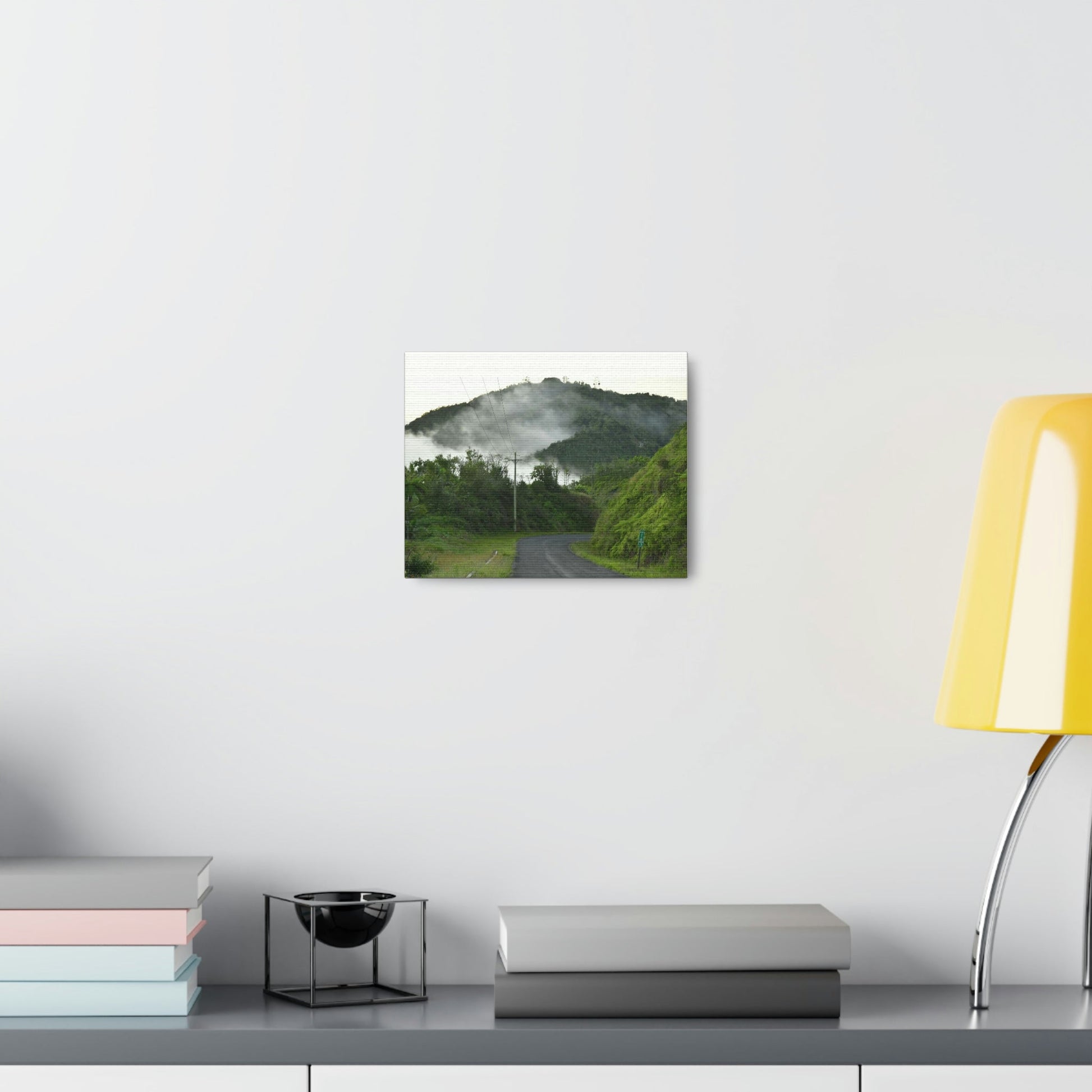 Canvas Gallery Wraps - The mystery land - the TOP of Puerto Rico at 4,000 feet - PR 143 - Cerro Puntas - Green Forest Home