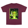 Champion T-Shirt - Buddha in deep contemplation - Ajanta caves inner chamber - India - Green Forest Home