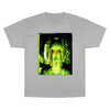 Champion T-Shirt - Buddha in deep contemplation - Ajanta caves inner chamber - India - Green Forest Home