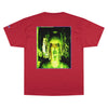 Champion T-Shirt - Buddha in deep contemplation - Ajanta caves inner chamber - India - Green Forest Home