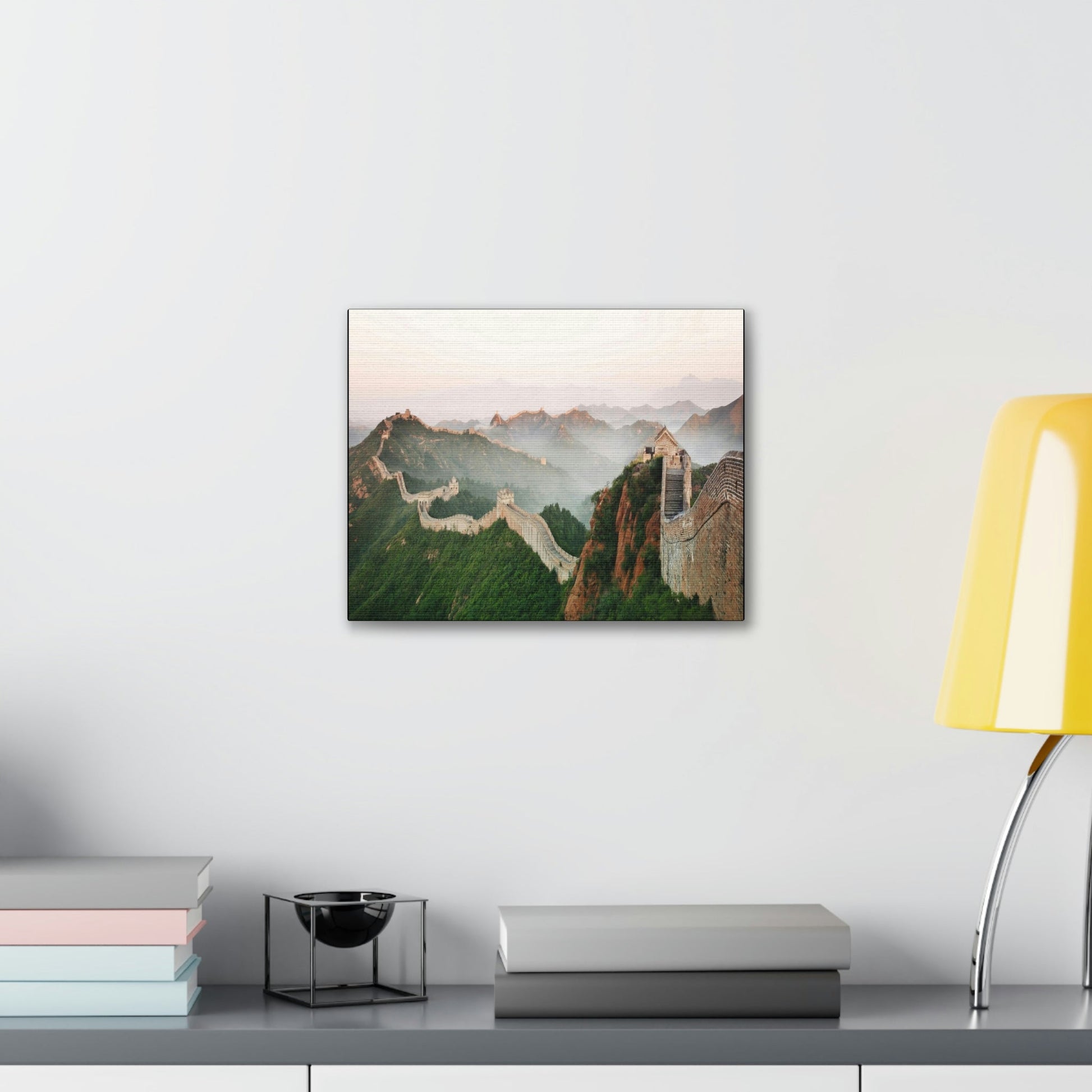 CHINA - SMALL Canvas Gallery Wraps - Great wall of China - Green Forest Home