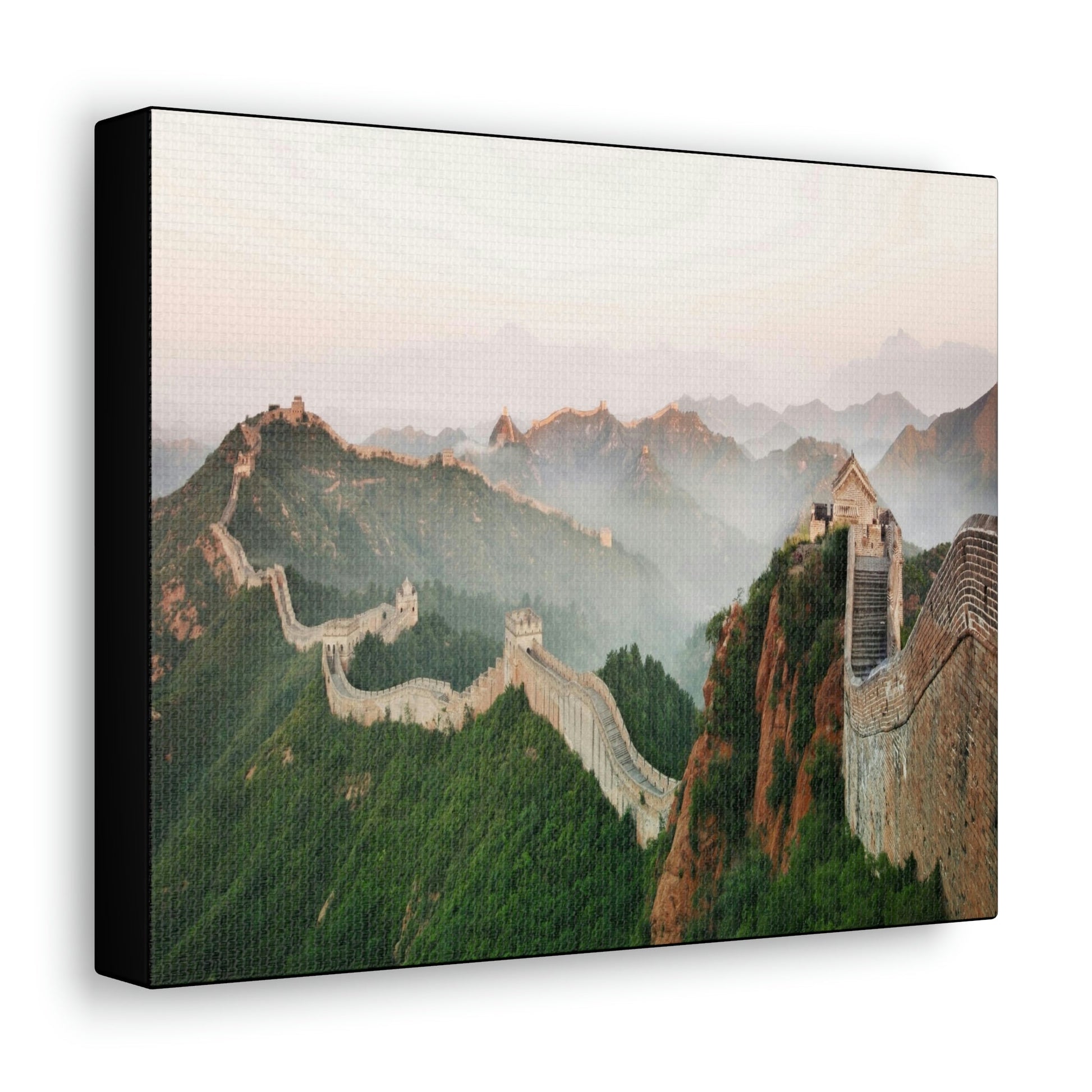 CHINA - SMALL Canvas Gallery Wraps - Great wall of China - Green Forest Home