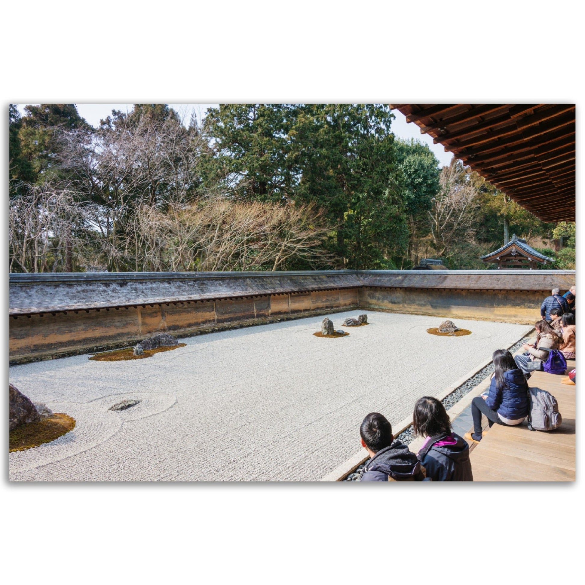 Classic Matte Paper Poster - Japanese ZEN garden - JAPAN - Green Forest Home