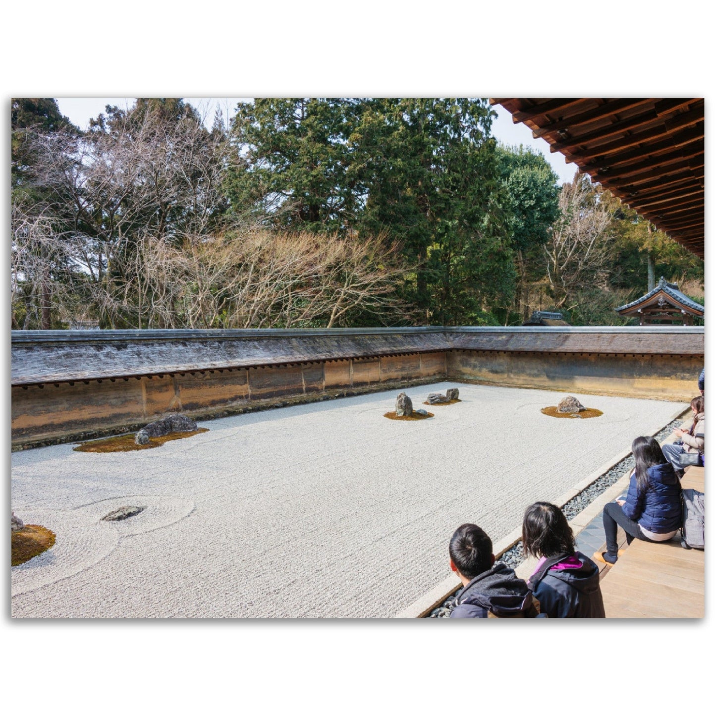 Classic Matte Paper Poster - Japanese ZEN garden - JAPAN - Green Forest Home