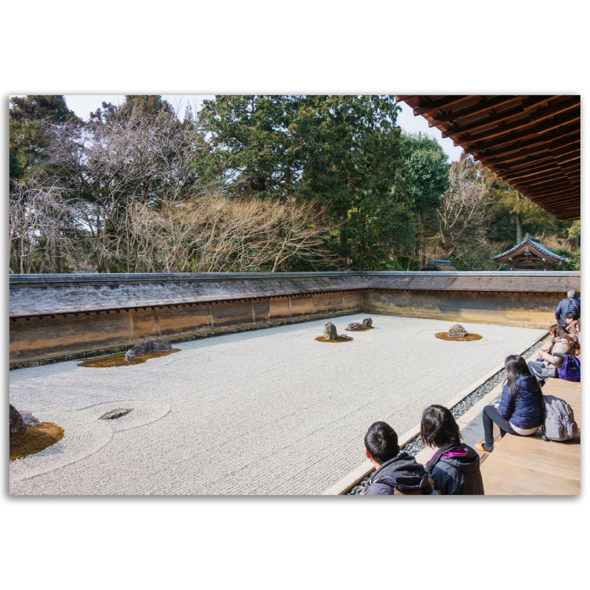 Classic Matte Paper Poster - Japanese ZEN garden - JAPAN - Green Forest Home