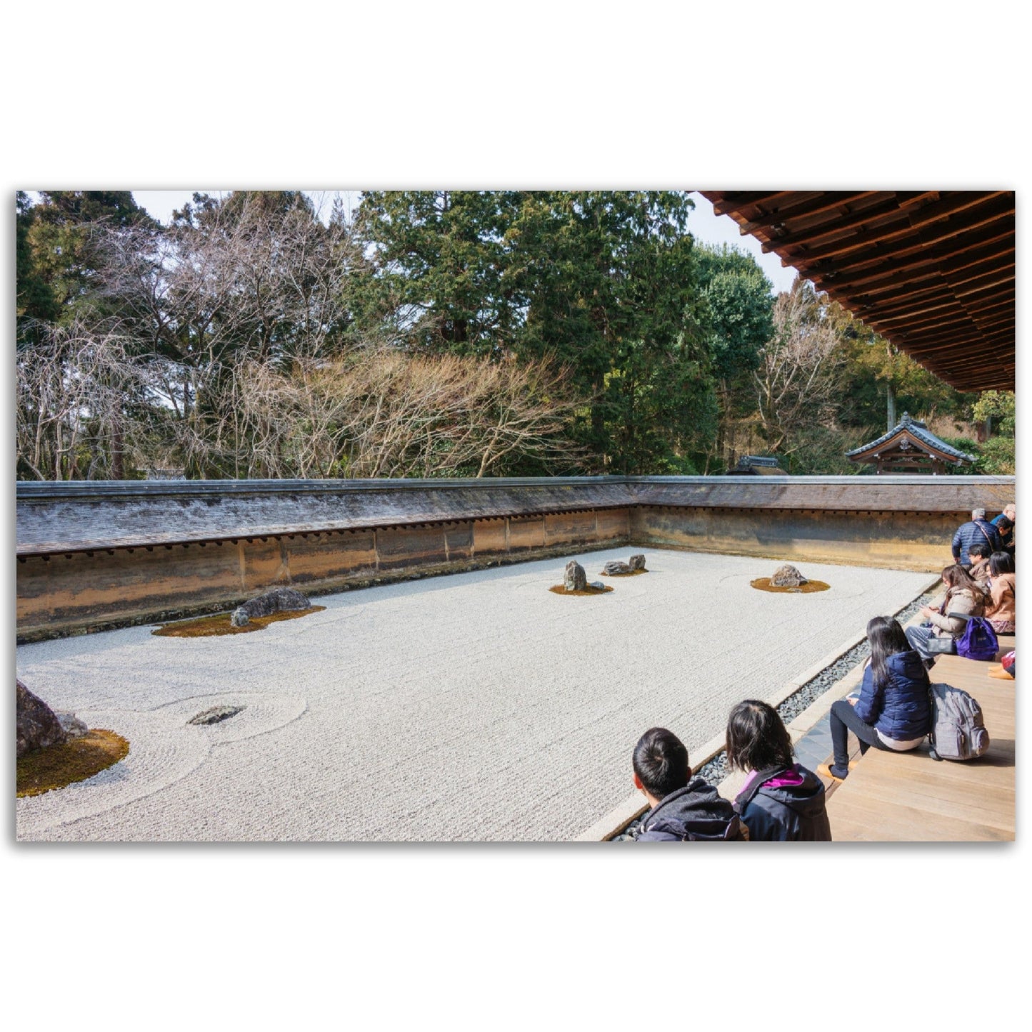 Classic Matte Paper Poster - Japanese ZEN garden - JAPAN - Green Forest Home