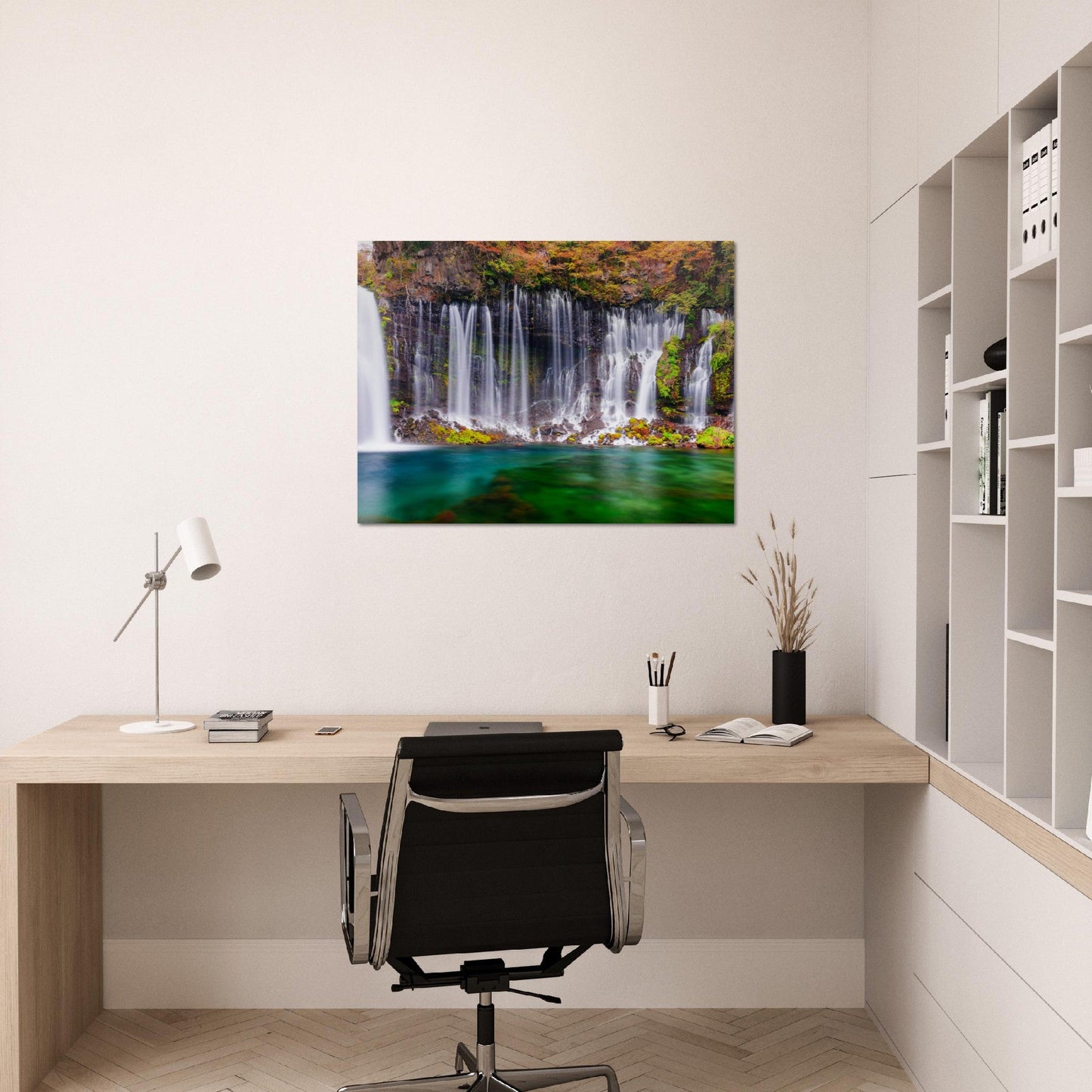 Classic Matte Paper Poster - Shiraito Falls, Fujinomiya, Japan waterfall in Shizuoka Prefecture - JAPAN - Green Forest Home