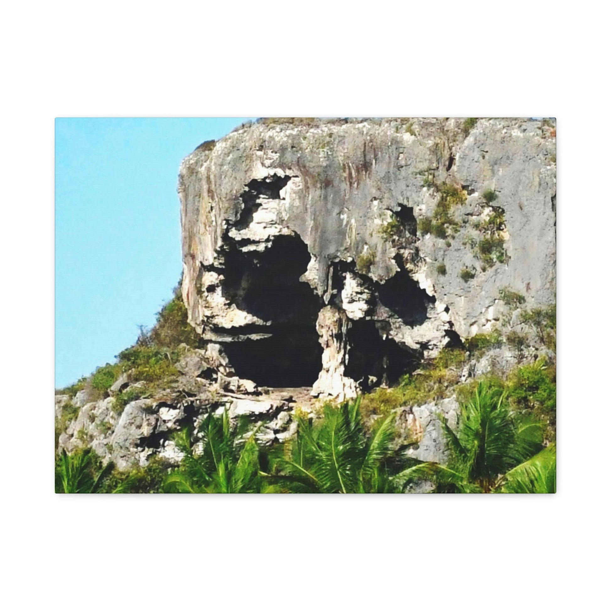 Crispy view of huge awesome caves of Mona Island - Puerto Rico - the Galapagos of the Caribbean - in Pajaros beach - Green Forest Home