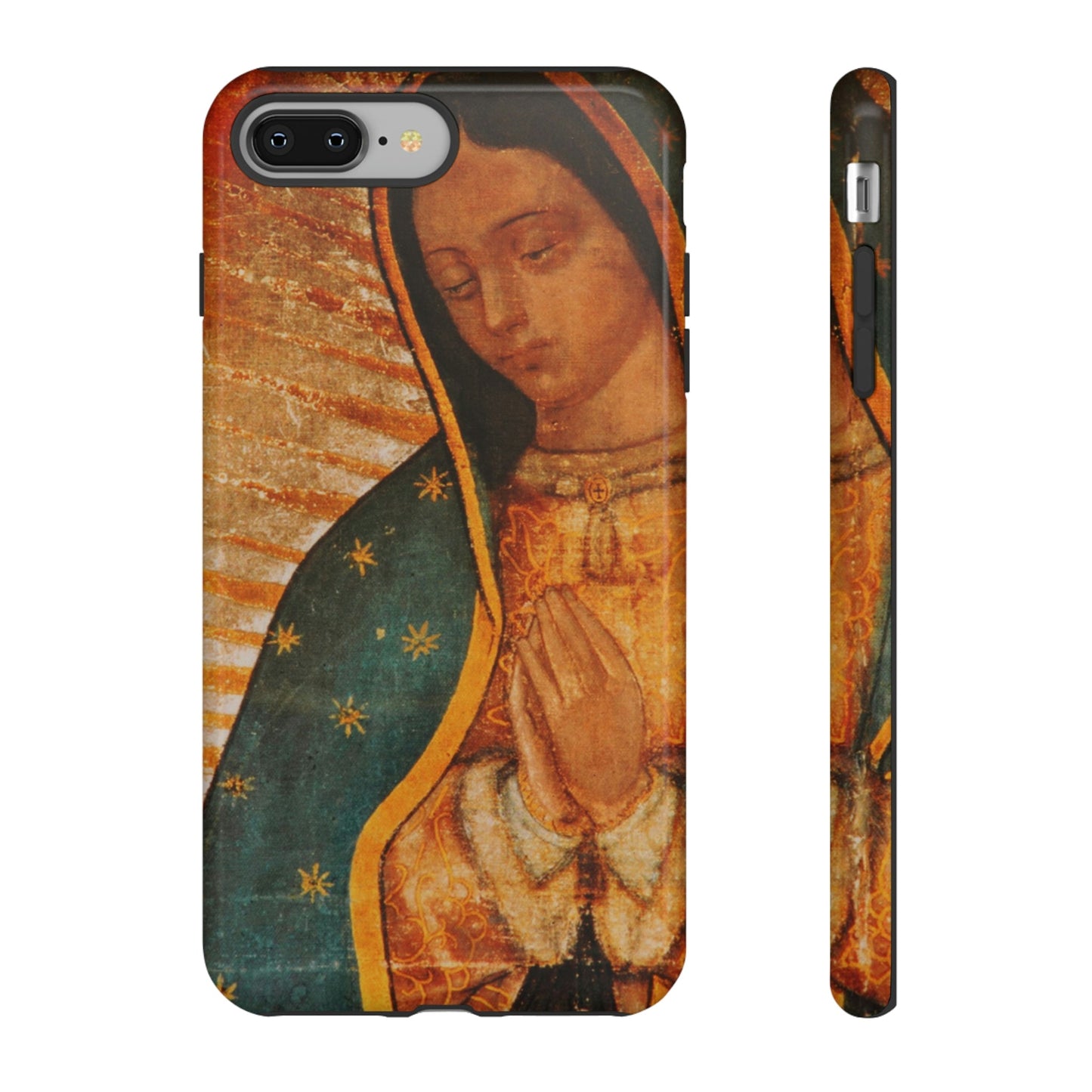 Cubierta Fuerte de Celulares - Tough Cases - Our Lady of Guadalupe, also known as the Virgen of Guadalupe - Mexico - Catholicism - Green Forest Home