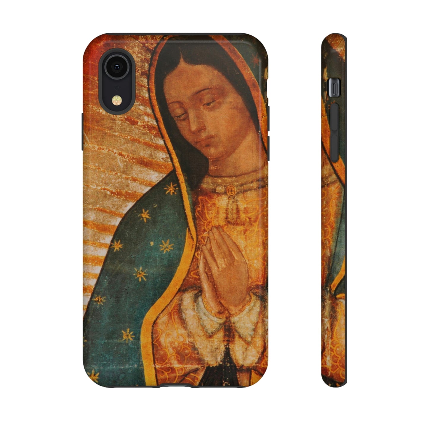 Cubierta Fuerte de Celulares - Tough Cases - Our Lady of Guadalupe, also known as the Virgen of Guadalupe - Mexico - Catholicism - Green Forest Home