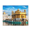 Printed in USA - Canvas Gallery Wraps - The Golden Temple in Amritsar, Punjab -  India - Sikhsm