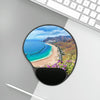 Ergonomic Mouse Pad With Wrist Rest - US Print - Las teresitas beach, Tenerife, Canary Islands - SPAIN - EUROPE - Green Forest Home