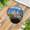 Ergonomic Mouse Pad With Wrist Rest - US Print - Neuschwanstein Castle, Marvels of Germany - EUROPE - Green Forest Home