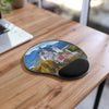 Ergonomic Mouse Pad With Wrist Rest - US Print - Neuschwanstein Castle, Marvels of Germany - EUROPE - Green Forest Home