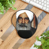 Ergonomic Mouse Pad With Wrist Rest - US Print - The Indian Master Kirpal Singh who initiated 120,000 people - India - SPIRITUAL MASTERS - Green Forest Home