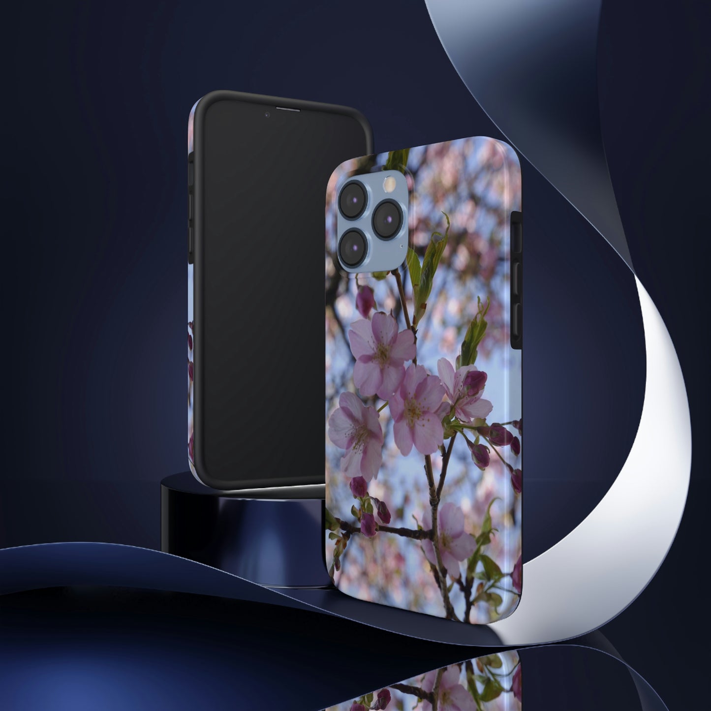 Tough Phone Cases, Case-Mate - Cherry blossom background in spring, Japan  - Made in USA