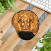 Ergonomic Mouse Pad With Wrist Rest - Buddha in the Bliss of Nirvana