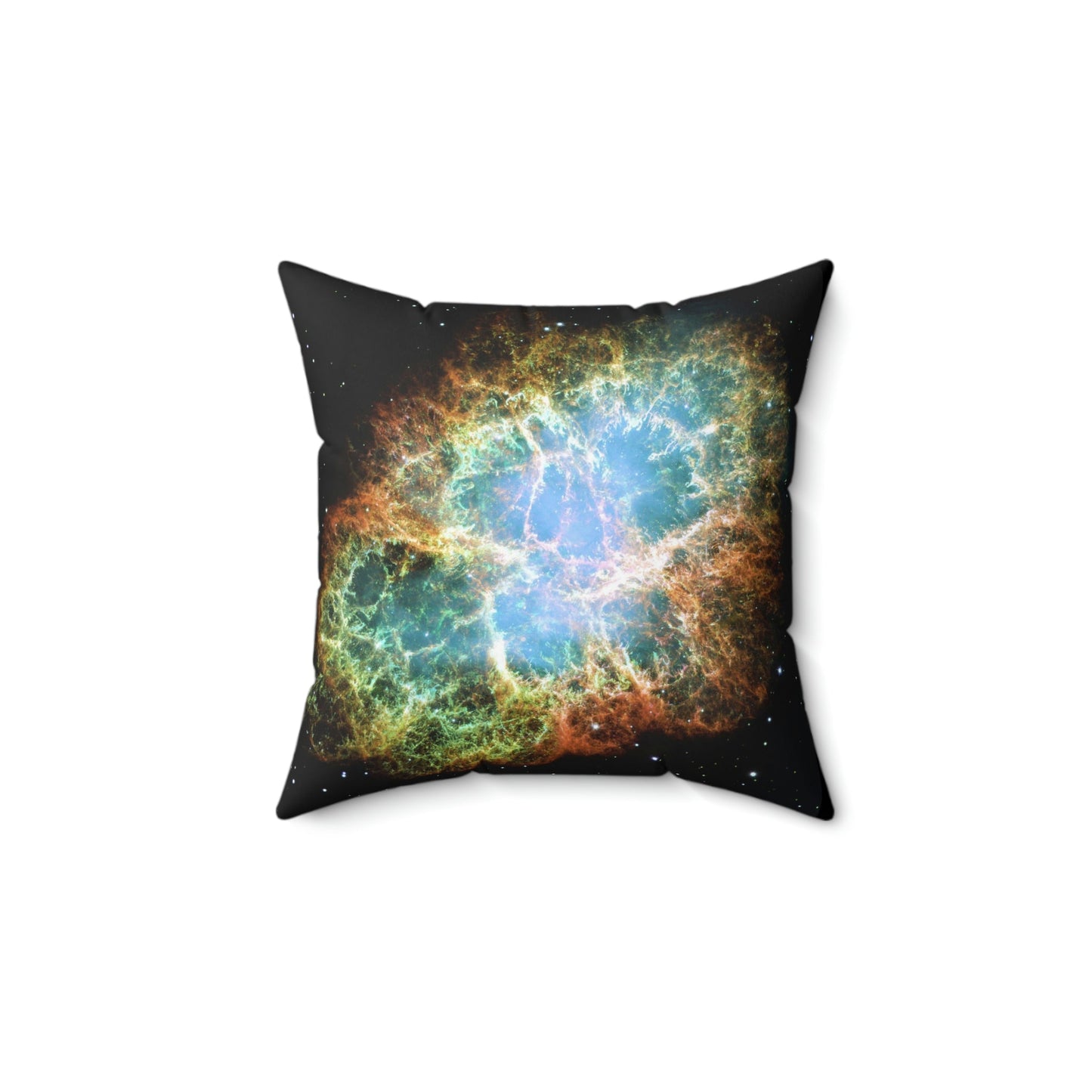 🌟 Faux Suede Square Pillow - The Most AMAZING pictures by the HUBBLE space telescope - 340 miles above Earth - Green Forest Home