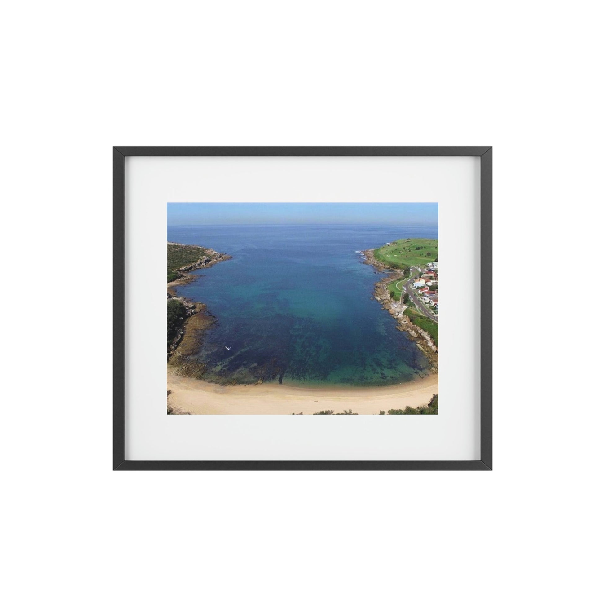 Framed Posters, Matte - Printed in Australia by Prima Printing - Marvelous Malabar Beach - Randwick City - Secrets of Australia - Green Forest Home