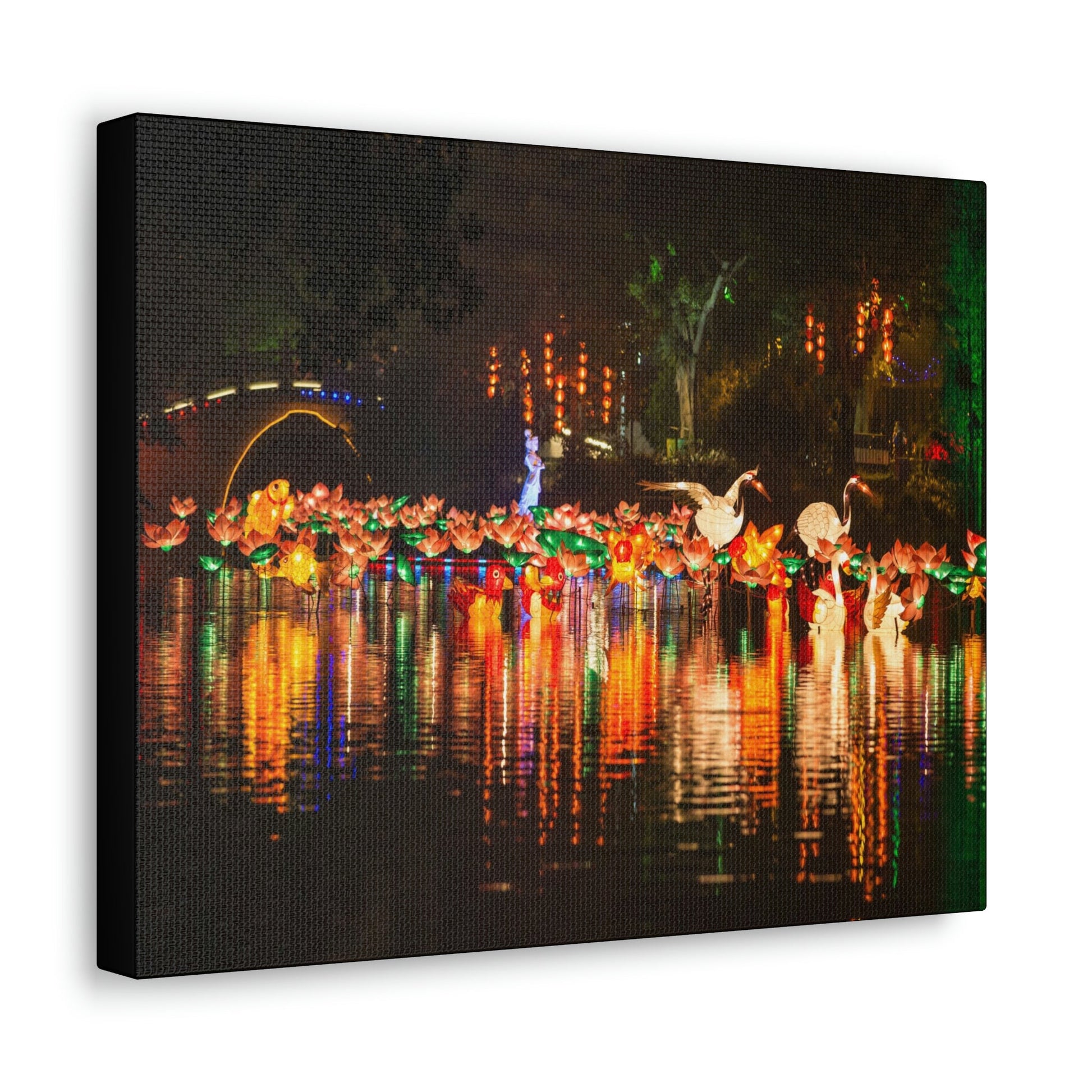 HONG KONG - SMALL Canvas Gallery Wraps - View of Hong Kong HK - Green Forest Home