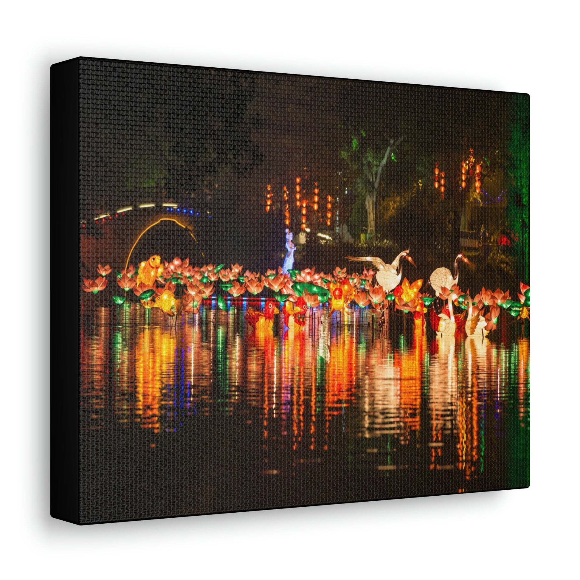 HONG KONG - SMALL Canvas Gallery Wraps - View of Hong Kong HK - Green Forest Home