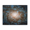 NASA/HUBBLE/ESA - SMALL Canvas Gallery Wraps - The wonderful discoveries from space telescopes - a sharp spiral Galaxy - Green Forest Home