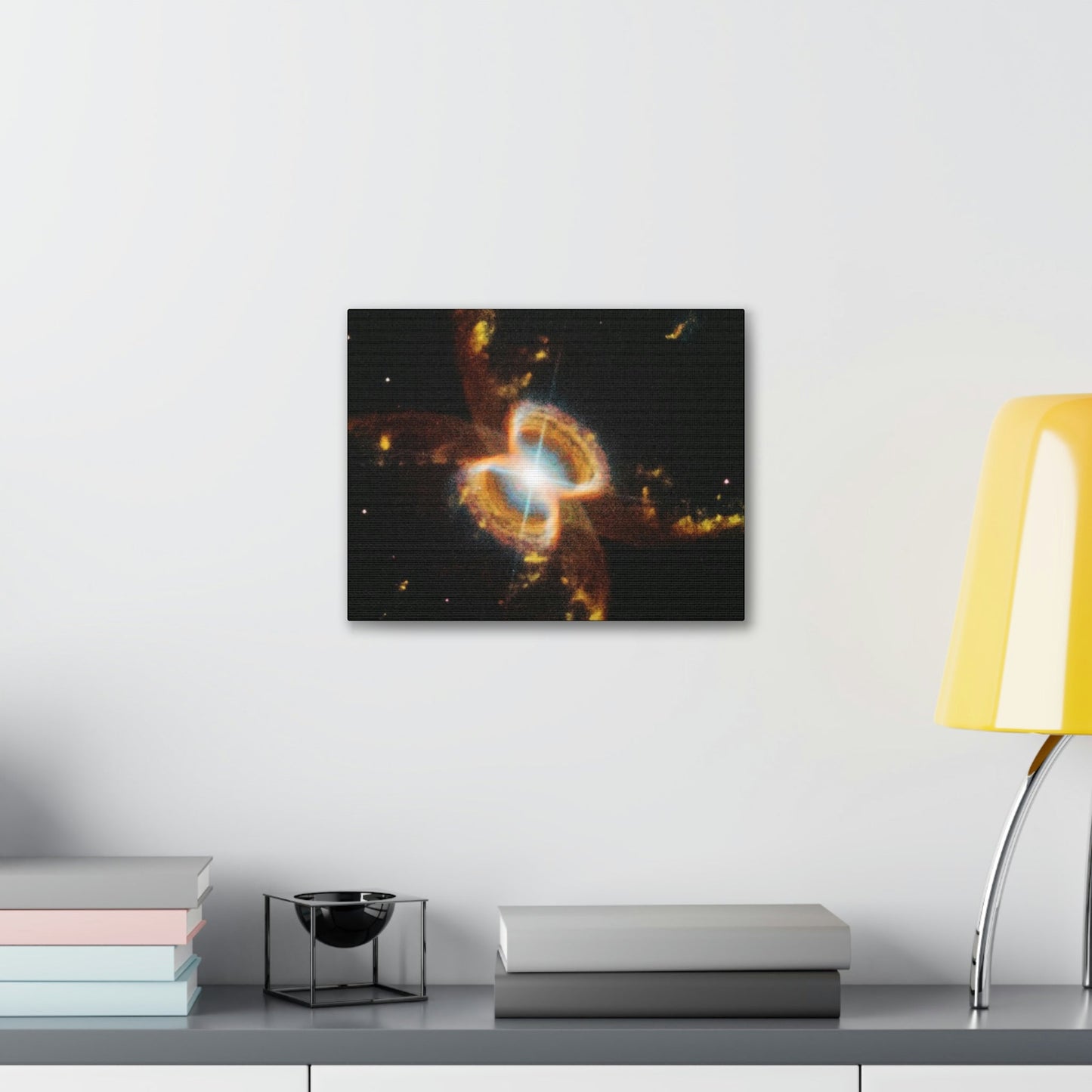 NASA/HUBBLE/ESA - SMALL Canvas Gallery Wraps - The wonderful discoveries from space telescopes - Beautiful Southern Crab Nebula - Green Forest Home