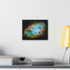 NASA/HUBBLE/ESA - SMALL Canvas Gallery Wraps - The wonderful discoveries from space telescopes - Crab nebula - a SUPERNOVA explosion active today - Green Forest Home