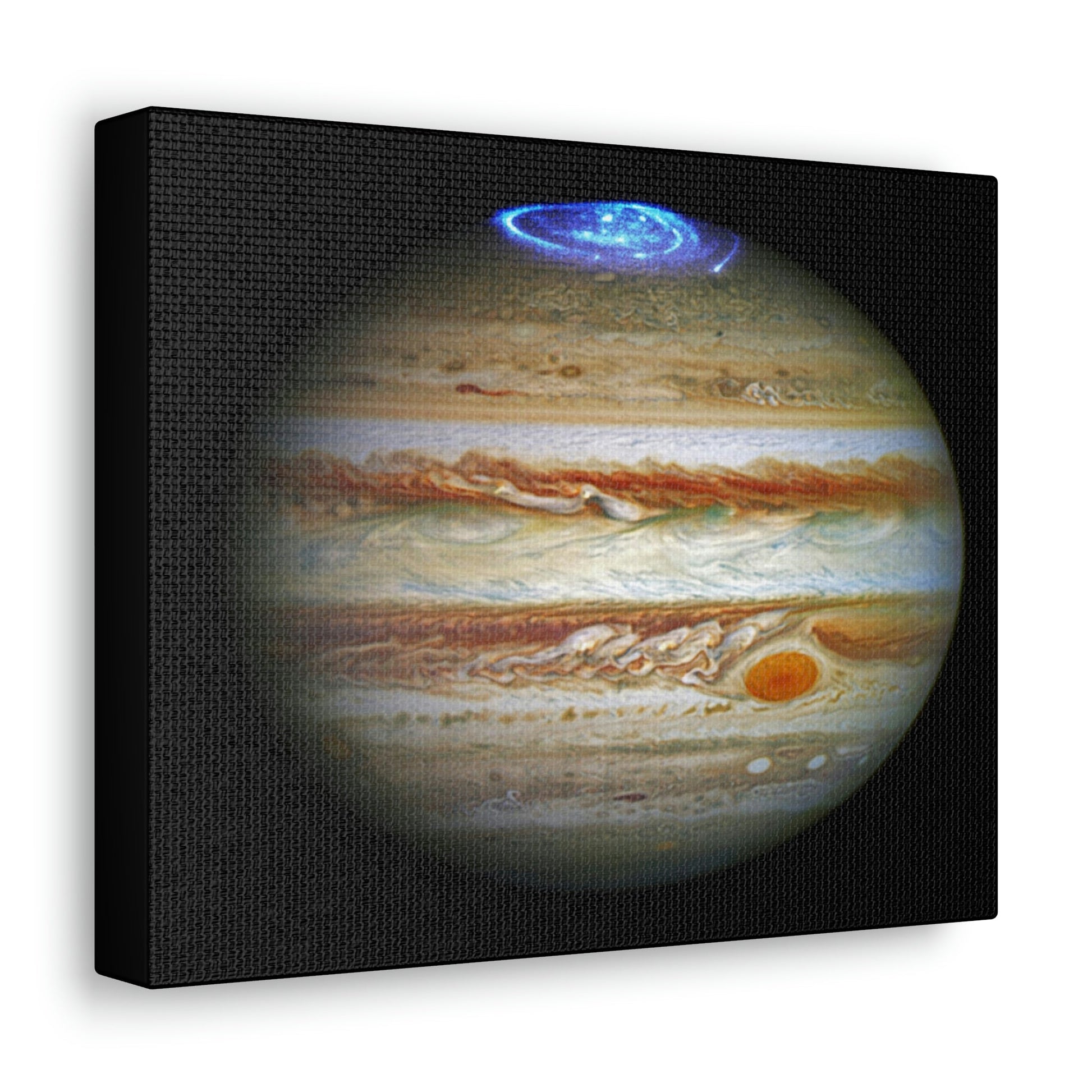 NASA/HUBBLE/ESA - SMALL Canvas Gallery Wraps - The wonderful discoveries from space telescopes - Hubble sees aurora's borealis in Jupiter! - Green Forest Home