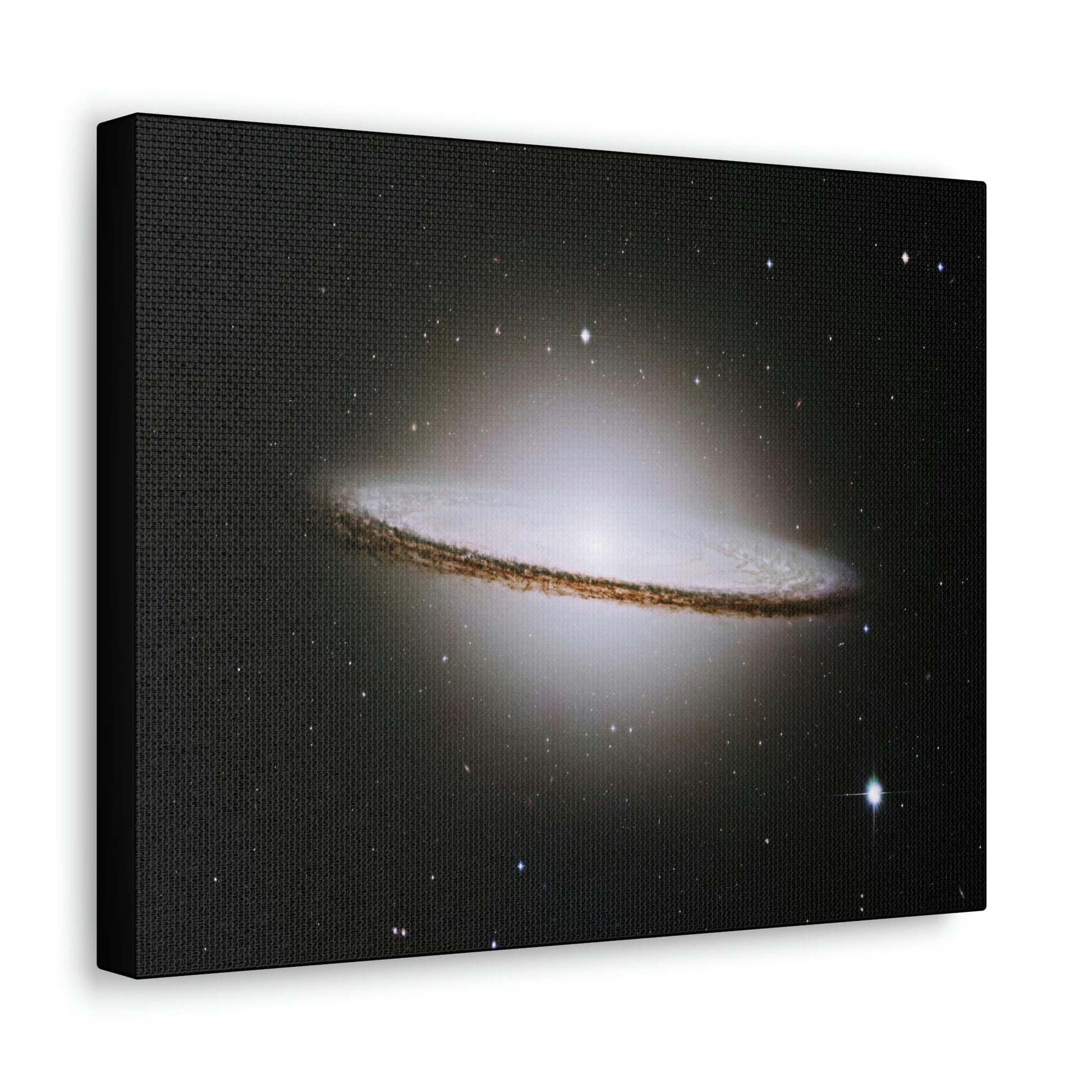 NASA/HUBBLE/ESA - SMALL Canvas Gallery Wraps - The wonderful discoveries from space telescopes - Hubble sees El Sombrero Galaxy - awesome! - Green Forest Home