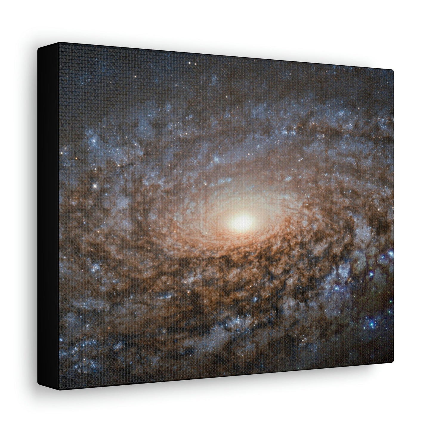 NASA/HUBBLE/ESA - SMALL Canvas Gallery Wraps - The wonderful discoveries from space telescopes - Immense Galaxy very far up there... - Green Forest Home