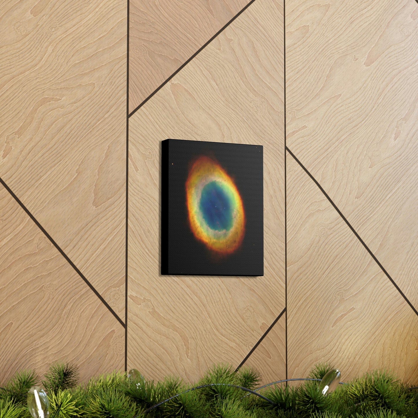 NASA/HUBBLE/ESA - SMALL Canvas Gallery Wraps - The wonderful discoveries from space telescopes - incredibly weird stuff up there ... - Green Forest Home