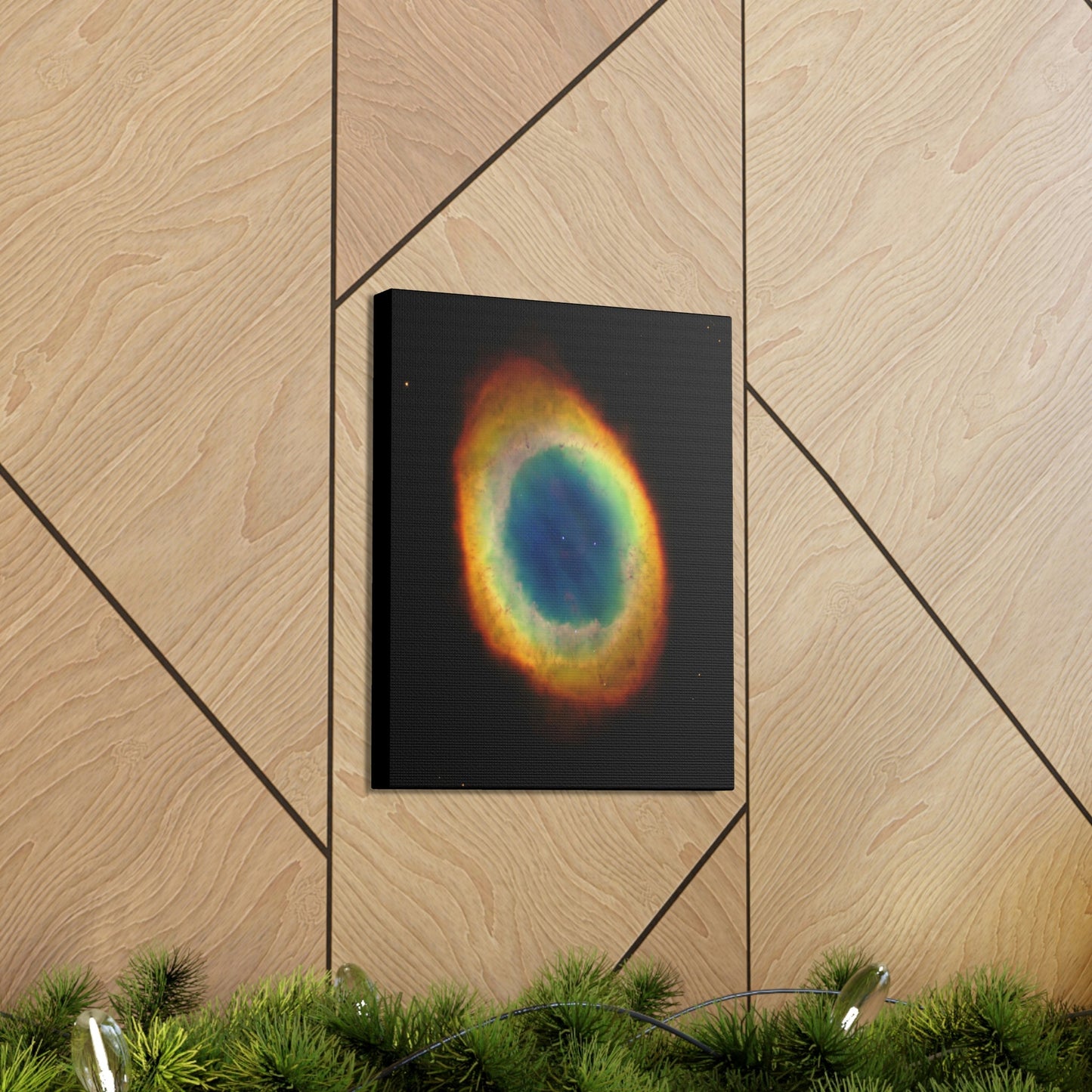 NASA/HUBBLE/ESA - SMALL Canvas Gallery Wraps - The wonderful discoveries from space telescopes - incredibly weird stuff up there ... - Green Forest Home