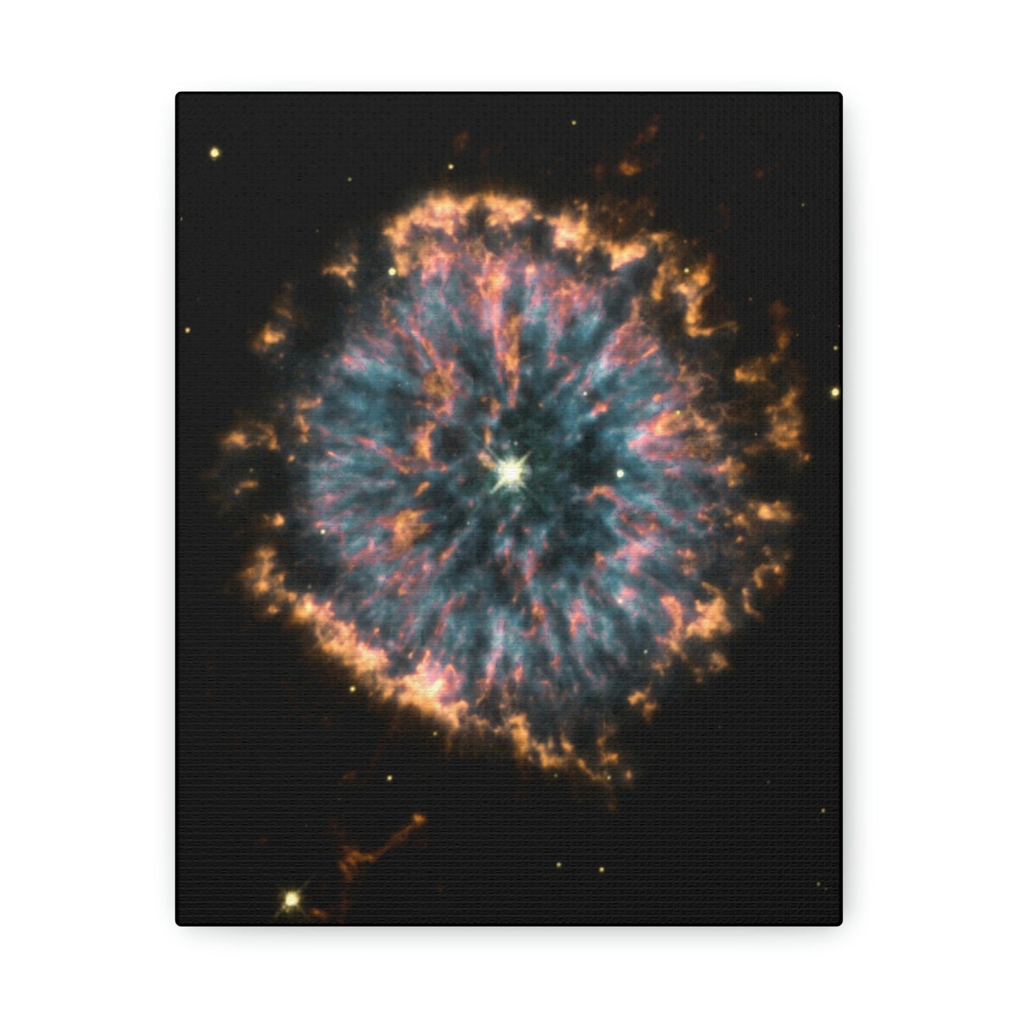 NASA/HUBBLE/ESA - SMALL Canvas Gallery Wraps - The wonderful discoveries from space telescopes - incredibly weird stuff up there ... - Green Forest Home