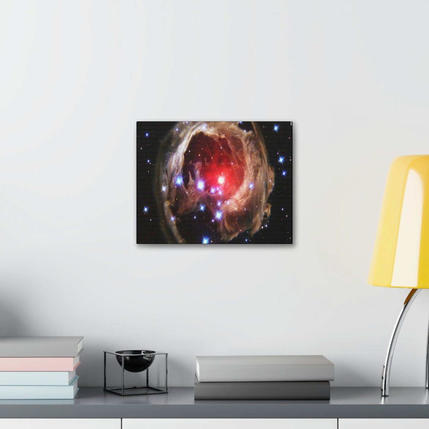 NASA/HUBBLE/ESA - SMALL Canvas Gallery Wraps - The wonderful discoveries from space telescopes - nebulas, distant galaxies etc. - Green Forest Home