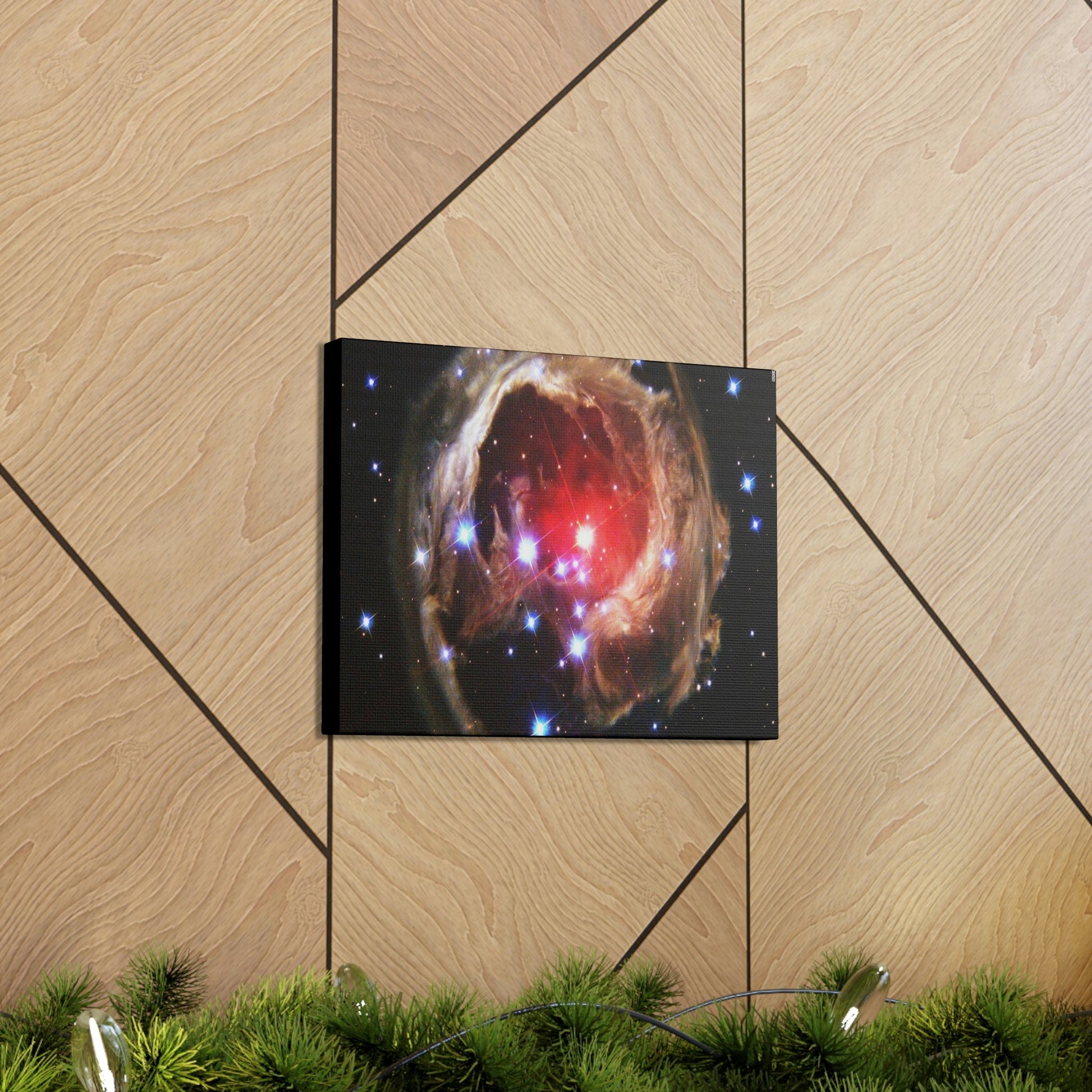 NASA/HUBBLE/ESA - SMALL Canvas Gallery Wraps - The wonderful discoveries from space telescopes - nebulas, distant galaxies etc. - Green Forest Home