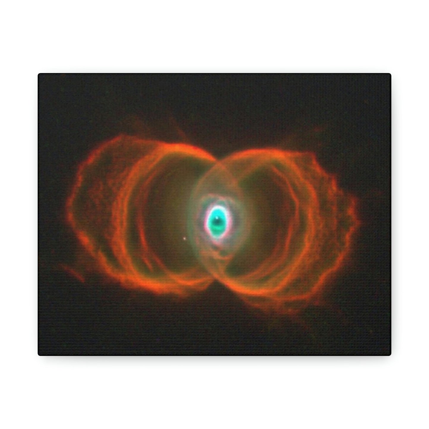 NASA/HUBBLE/ESA - SMALL Canvas Gallery Wraps - The wonderful discoveries from space telescopes - Planetary Hourglass nebula - Green Forest Home