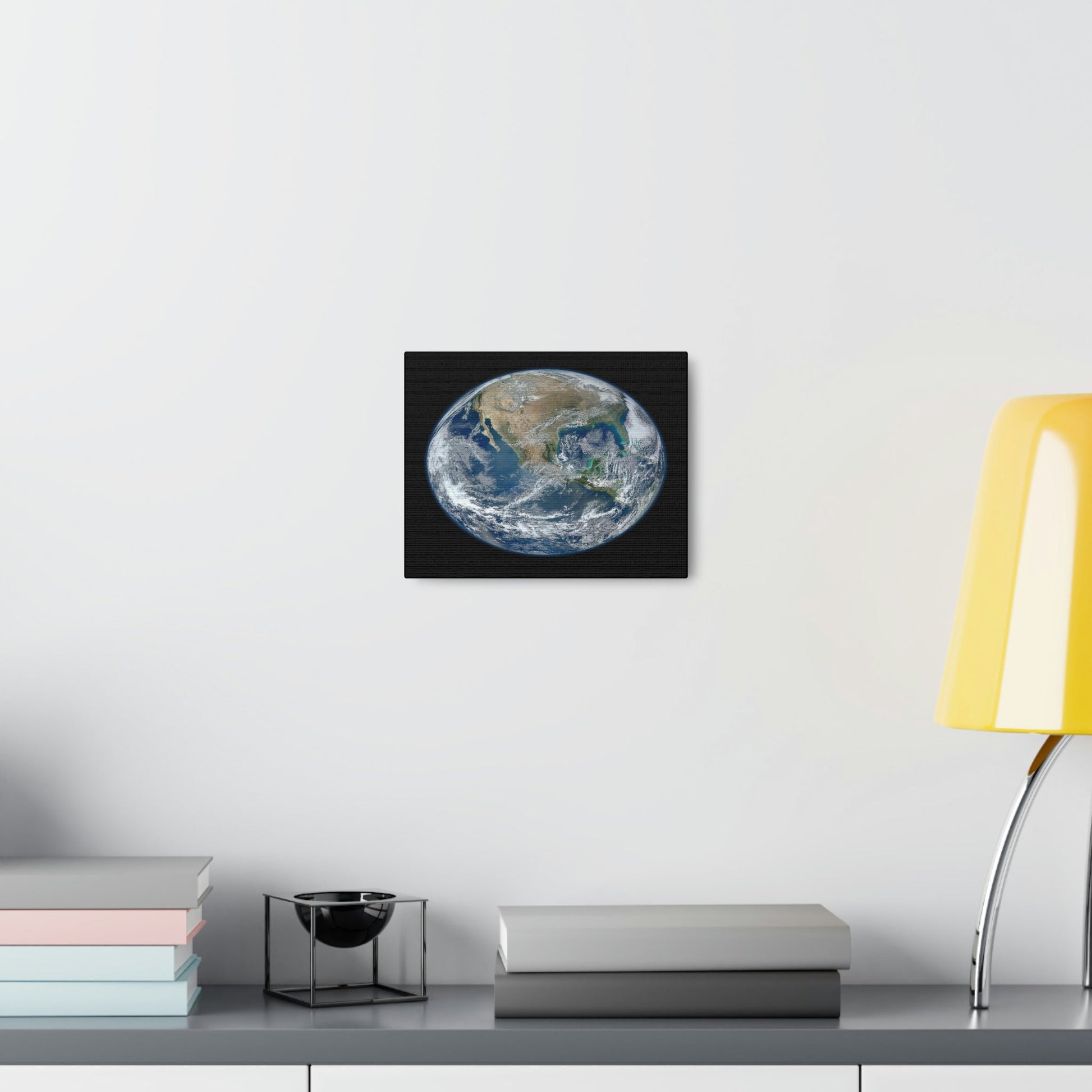 NASA/HUBBLE/ESA - SMALL Canvas Gallery Wraps - The wonderful discoveries from space telescopes & satellites - Earth North America face - Green Forest Home