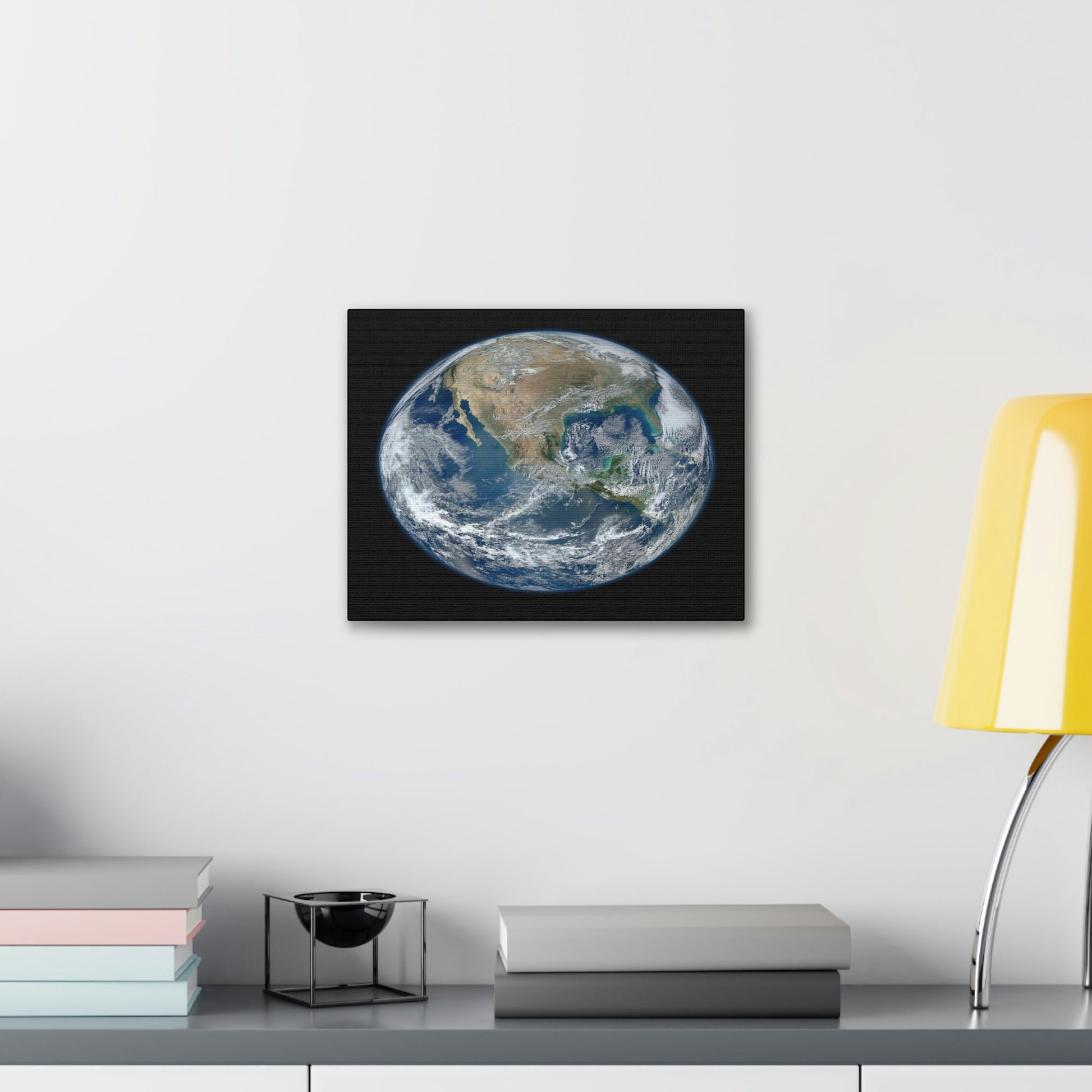 NASA/HUBBLE/ESA - SMALL Canvas Gallery Wraps - The wonderful discoveries from space telescopes & satellites - Earth North America face - Green Forest Home