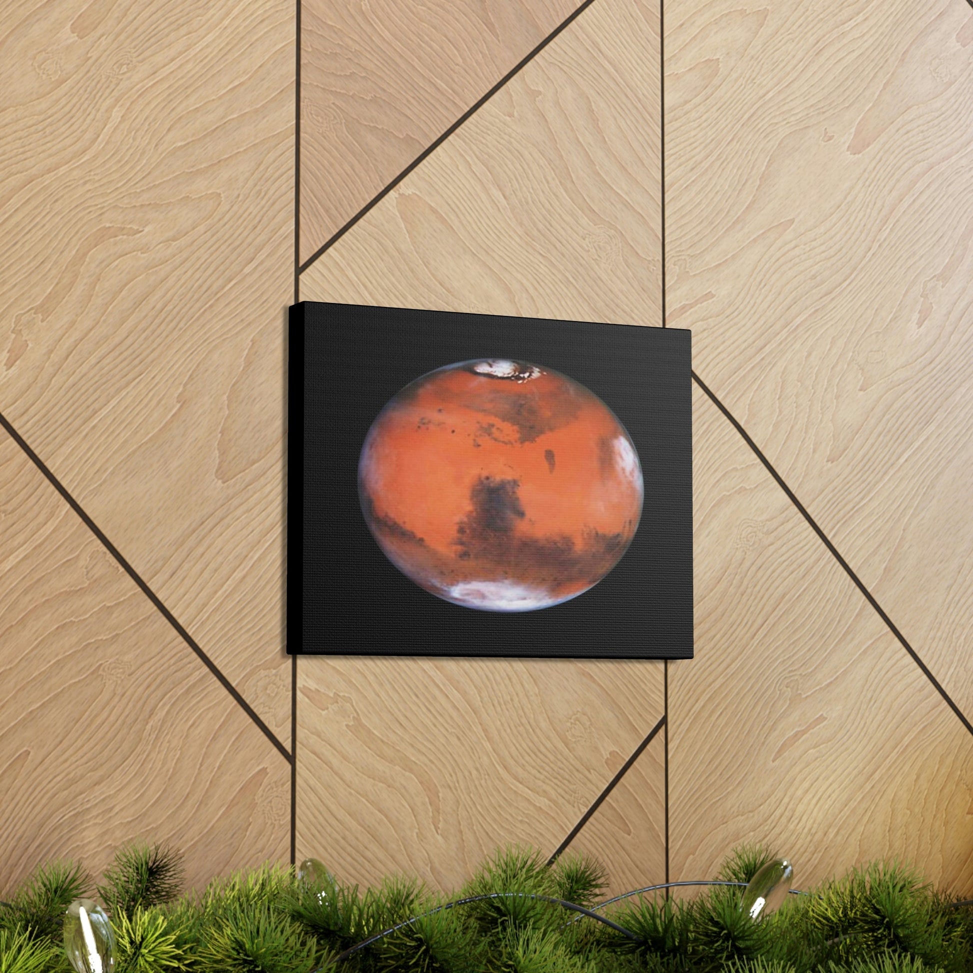 NASA/HUBBLE/ESA - SMALL Canvas Gallery Wraps - The wonderful discoveries from space telescopes - The MARS planet - Green Forest Home