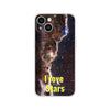 New iPhone Deals - 14x and 13x Apple iPhones - FLEXI case - Composite view Hubble space telescope - 'I Love Stars' Message - Green Forest Home