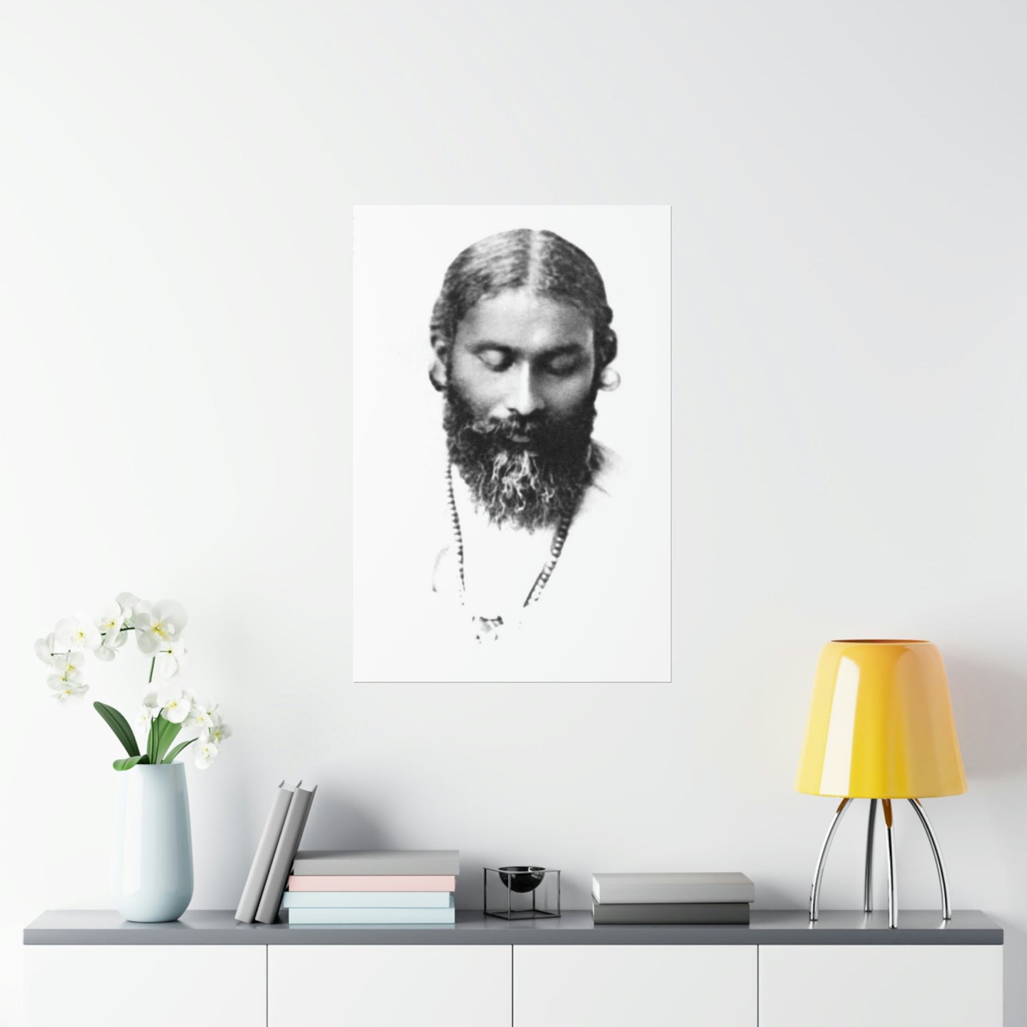 Premium Matte vertical posters - The great Sufi Master - Hazrat Inayat Khan - Mystic Islam - Green Forest Home