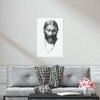 Premium Matte vertical posters - The great Sufi Master - Hazrat Inayat Khan - Mystic Islam - Green Forest Home