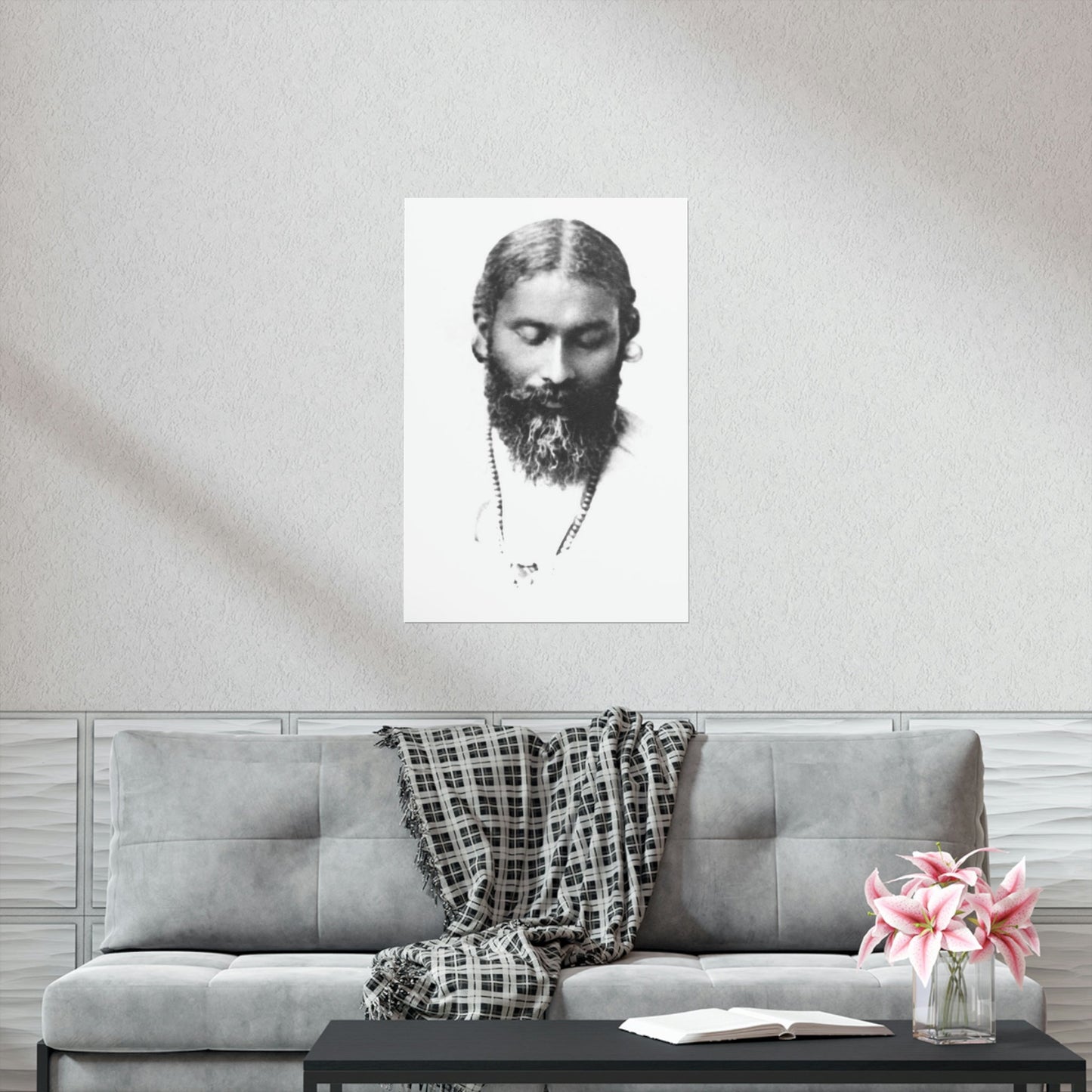 Premium Matte vertical posters - The great Sufi Master - Hazrat Inayat Khan - Mystic Islam - Green Forest Home